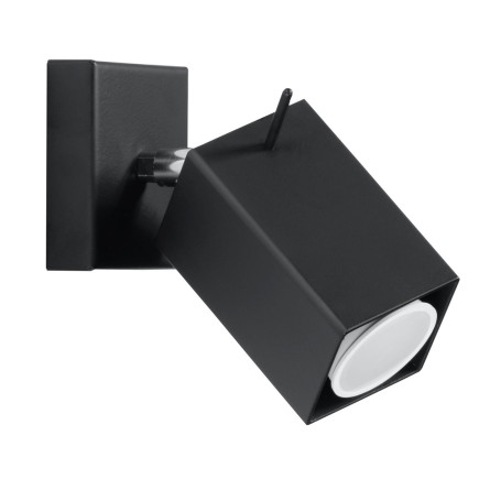 Vägglampa MERIDA svart