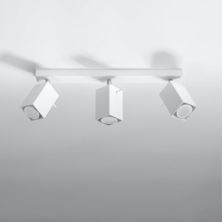 Taklampa MERIDA 3 vit