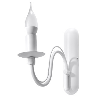Vägglampa MINERWA vit