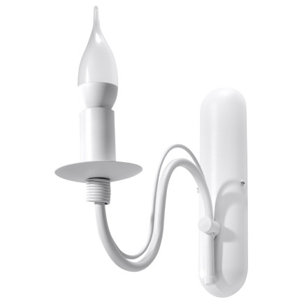 Vägglampa MINERWA vit
