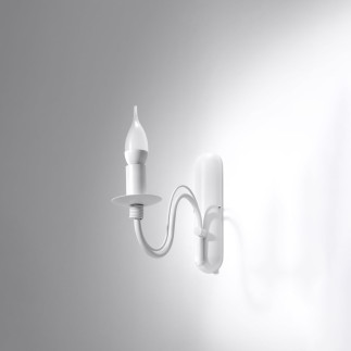 Vägglampa MINERWA vit