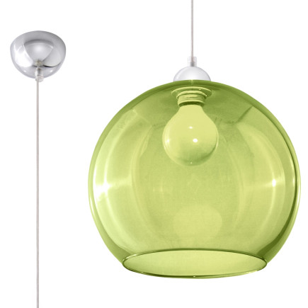 Pendel lampa BALL grön
