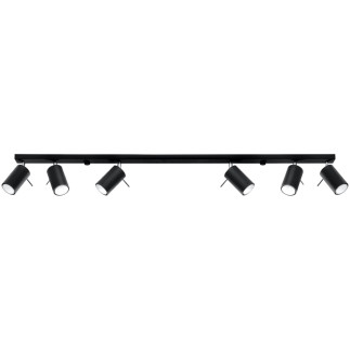 Taklampa RING 6L svart