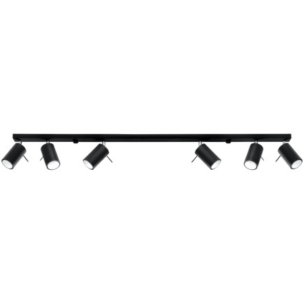 Taklampa RING 6L svart