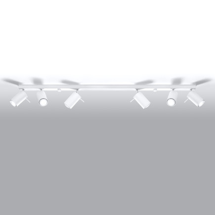 Taklampa RING 6L vit