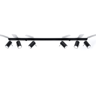 Taklampa RING 6L svart