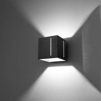 Vägglampa PIXAR svart