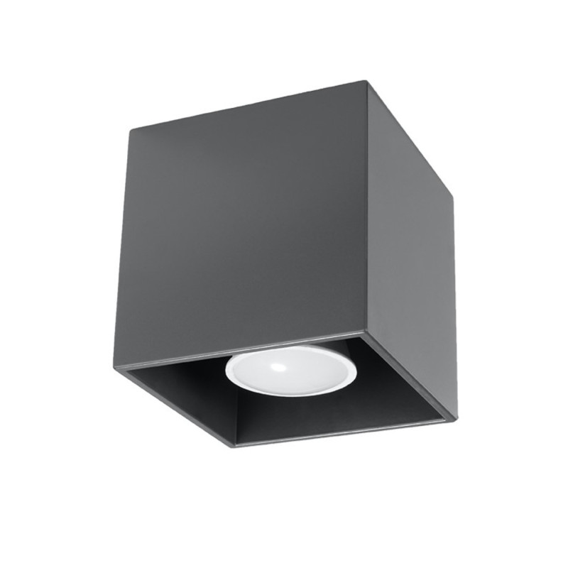 Taklampa QUAD 1 antracit