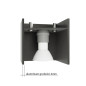 Taklampa QUAD 1 antracit
