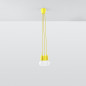 Pendel lampa DIEGO 3 gul Pendel lampa DIEGO 3 gul