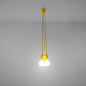 Pendel lampa DIEGO 3 gul Pendel lampa DIEGO 3 gul