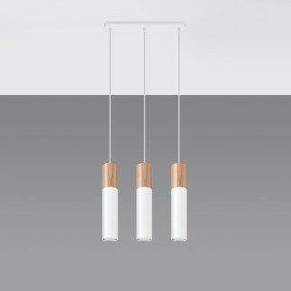 Pendel lampa PABLO 3 vit