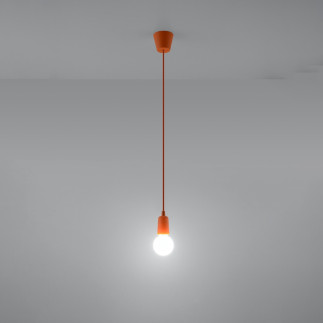 Pendel lampa DIEGO 1 orange