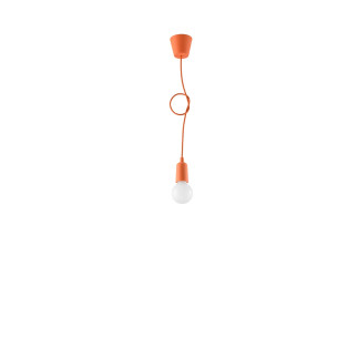 Pendel lampa DIEGO 1 orange