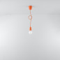 Pendel lampa DIEGO 1 orange Pendel lampa DIEGO 1 orange