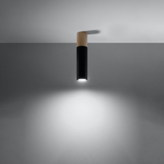 Taklampa PABLO svart