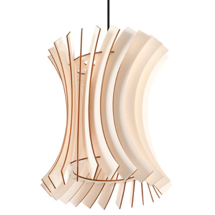 Pendel lampa ORIANA trä