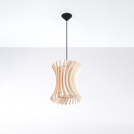 Pendel lampa ORIANA trä