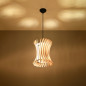 Pendel lampa ORIANA trä