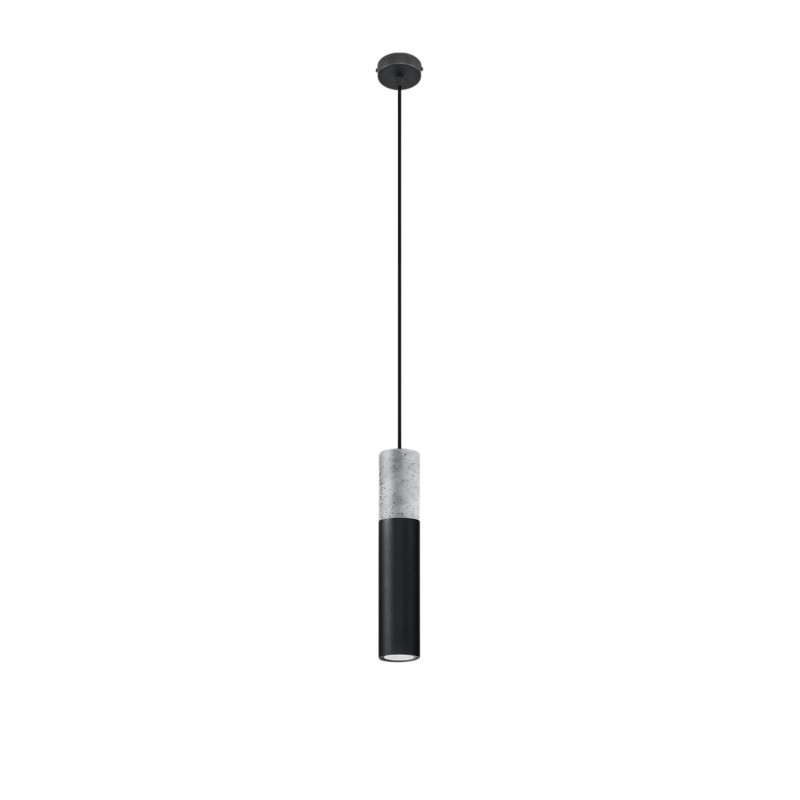Pendel lampa BORGIO 1 svart Pendel lampa BORGIO 1 svart