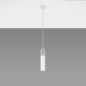 Pendel lampa BORGIO 1 vit