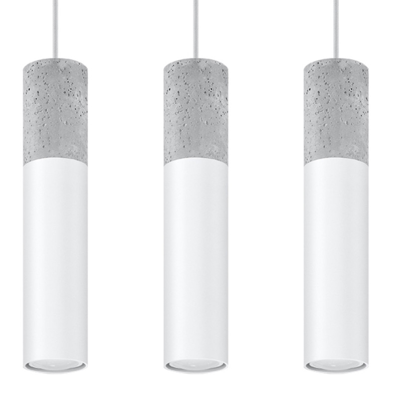 Pendel lampa BORGIO 3L vit Pendel lampa BORGIO 3L vit