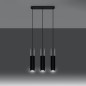 Pendel lampa BORGIO 3L svart Pendel lampa BORGIO 3L svart