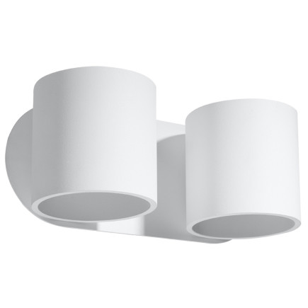 Vägglampa ORBIS 2 vit