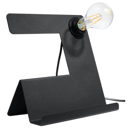 Bordslampa INCLINE svart