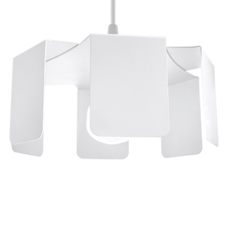 Pendel lampa TULIP vit