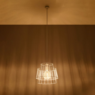 Pendel lampa GATE vit