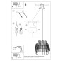 Pendel lampa GATE vit Pendel lampa GATE vit