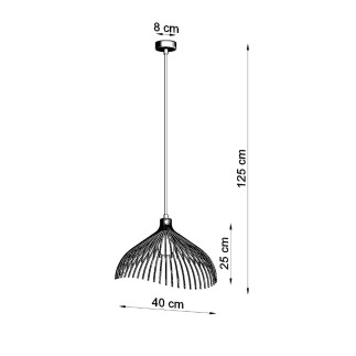 Pendel lampa UMB vit
