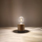 Bordslampa SALGADO trä