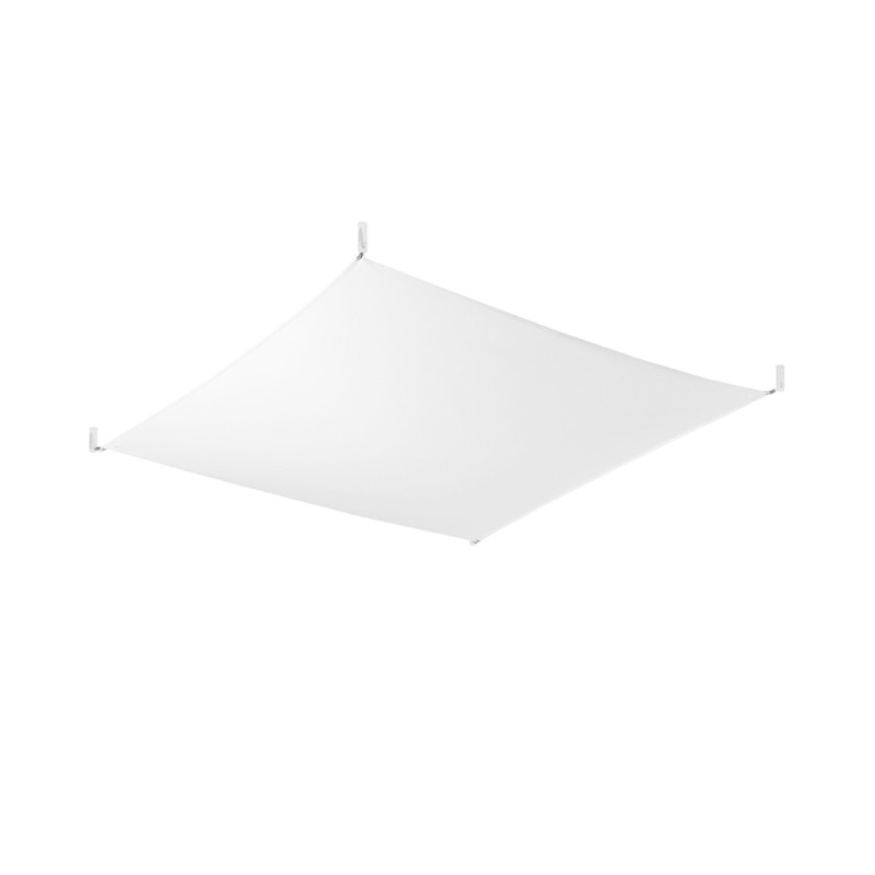 Taklampa LUNA 4 vit