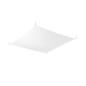 Taklampa LUNA 4 vit