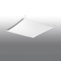 Taklampa LUNA 4 vit