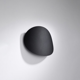 Vägglampa SENSES svart