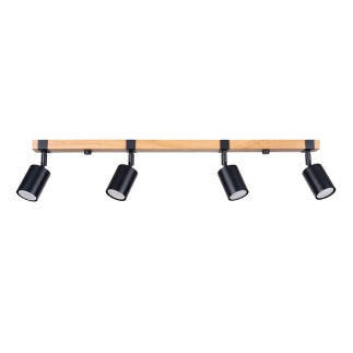 Taklampa FAGER 4L svart