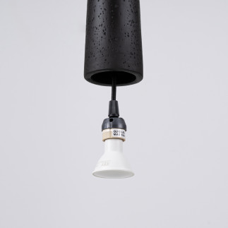 Pendellampa ELECTRA svart betong