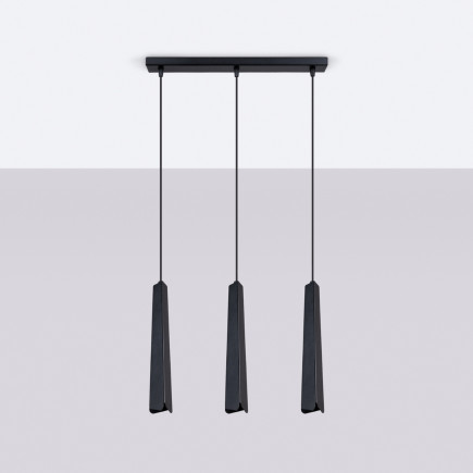 Lampa till ophängning af PRYSM 3L crna