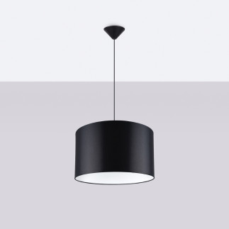 Lampen är upphängt i NOVA 40 crna
