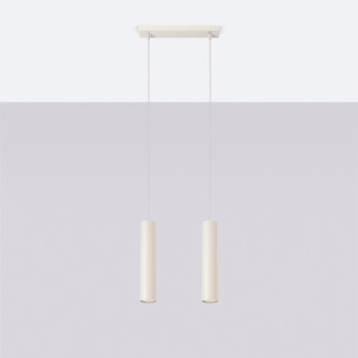 Taklampa LAGOS 2 beige