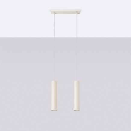 Taklampa LAGOS 2 beige