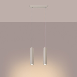Taklampa LAGOS 2 beige