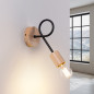 Vägglampa EMBER schwarz