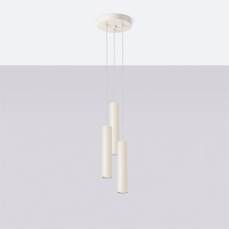 Taklampa LAGOS 3P beige