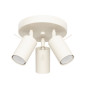 Taklampa RING 3P beige