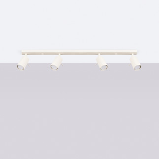 Taklampa RING 4L beige