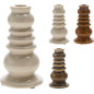Ljusstake Keramik Creme 15,5 cm Ljusstake Keramik Creme 15,5 cm